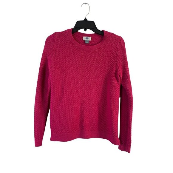 Old Navy Sweaters - Old Navy Women's Fuchsia Ribbed Sweater